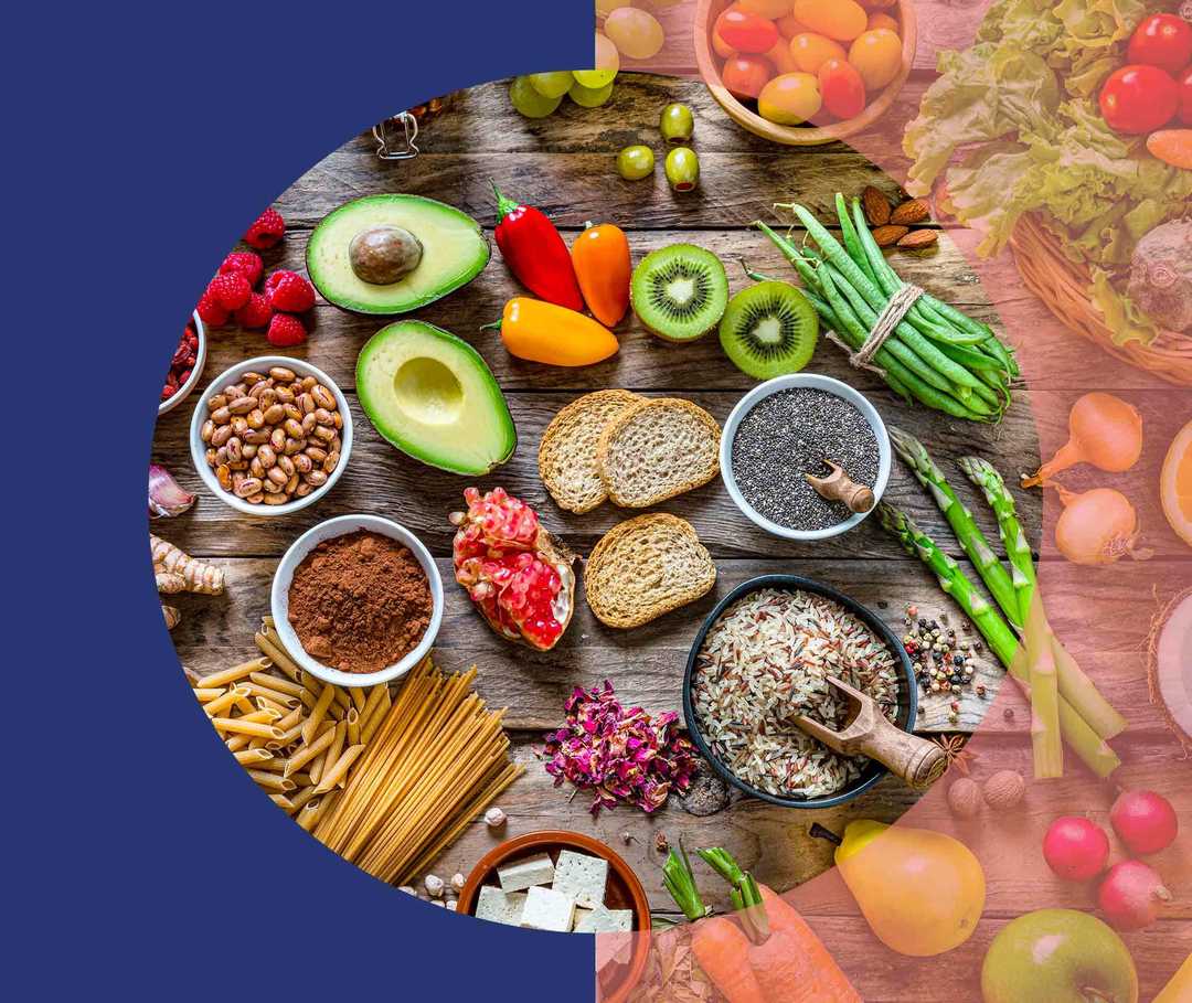 Das Bild zeigt Nahrungsmittel